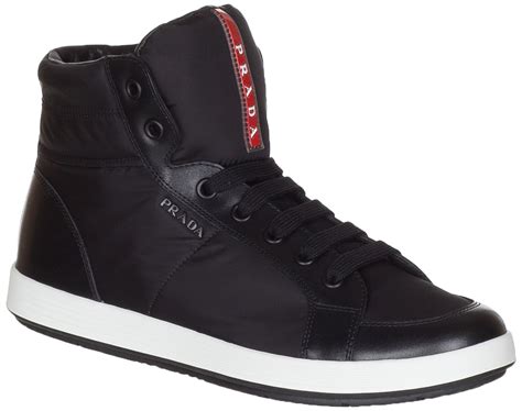 2014 prada sneakers|Prada high top sneakers sale.